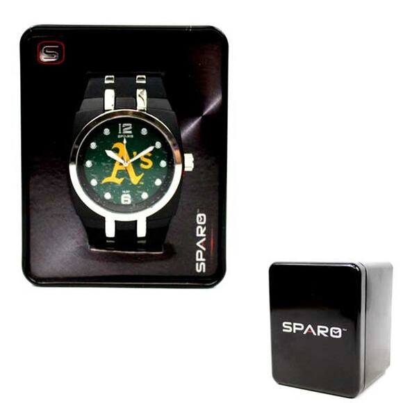 MLB Oakland A's  Sparo Watch Jewelry Crusher Rico Wrist Band  New - Picture 1 of 3